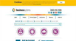 Desktop Screenshot of businesssystemsuk.co.uk